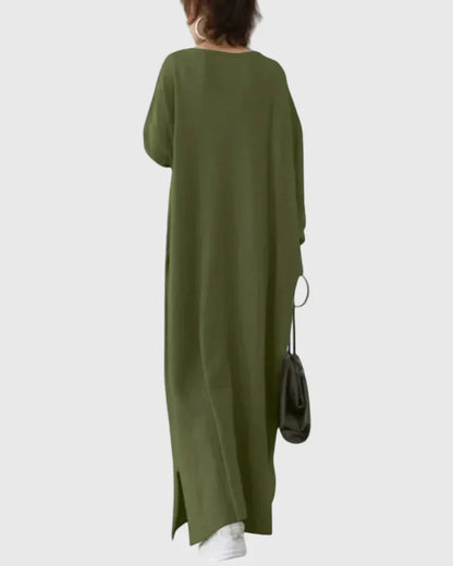 Mireille | Vestido Maxi Oversize Confort