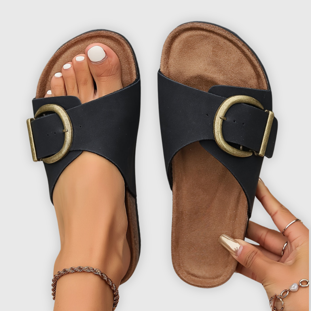Capucine | Sandalias Ortopédicas con Hebilla