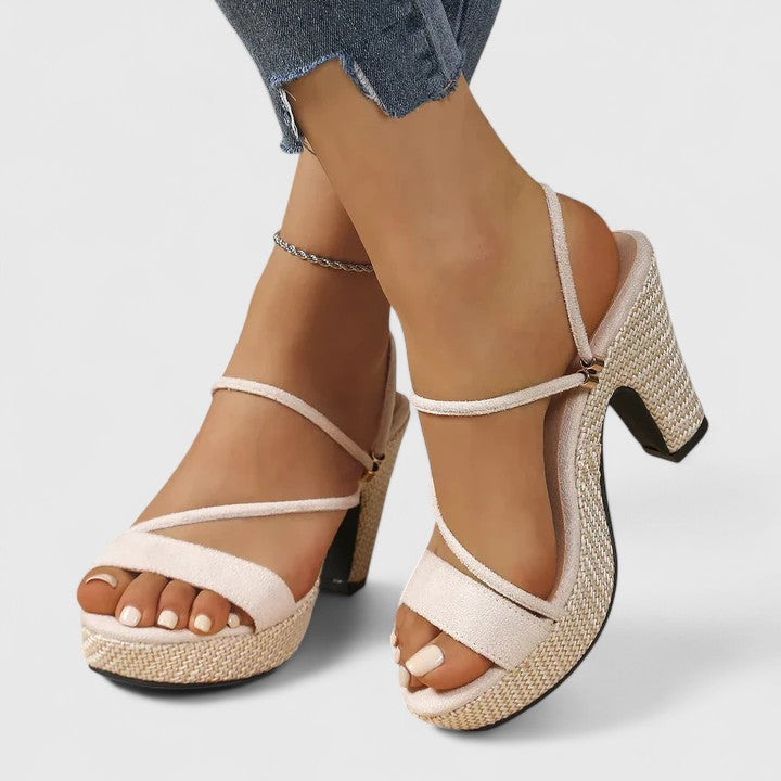 Océane | Tacones Trenzados