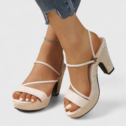 Océane | Tacones Trenzados