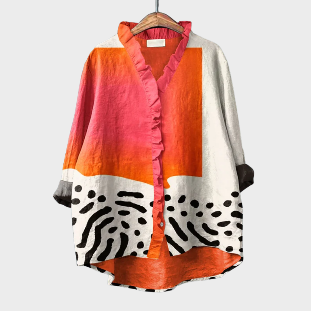 Garance | Blusa Gráfica Moderna