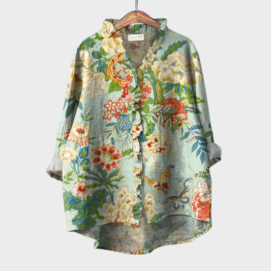 Perrine | Blusa Floral Romántica