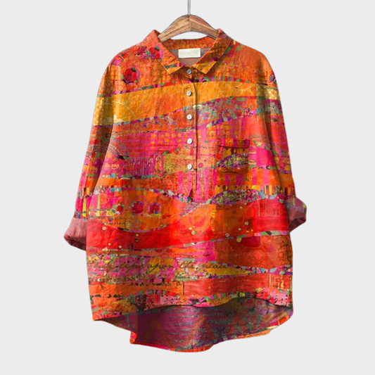 Philomène | Blusa Artística Vibrante