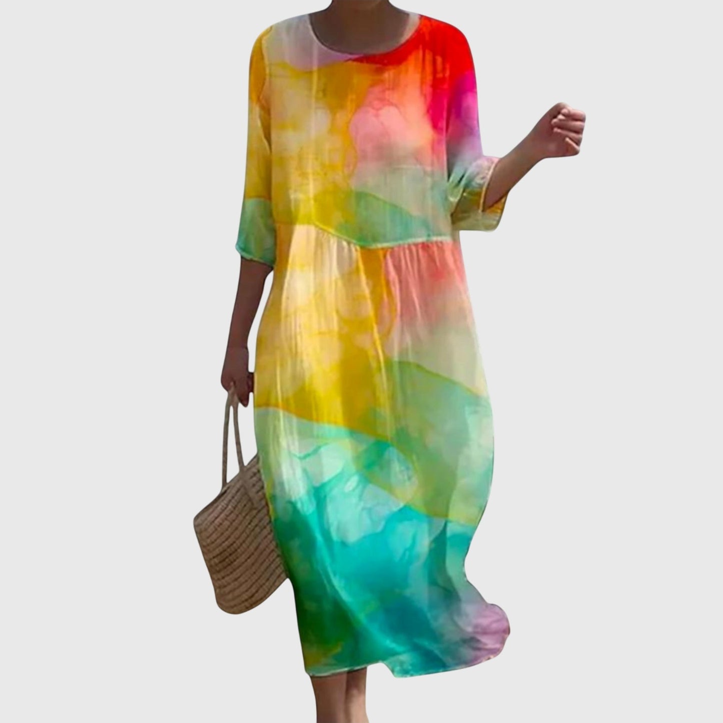Rosalie | Vestido Maxi Floral Suavidad