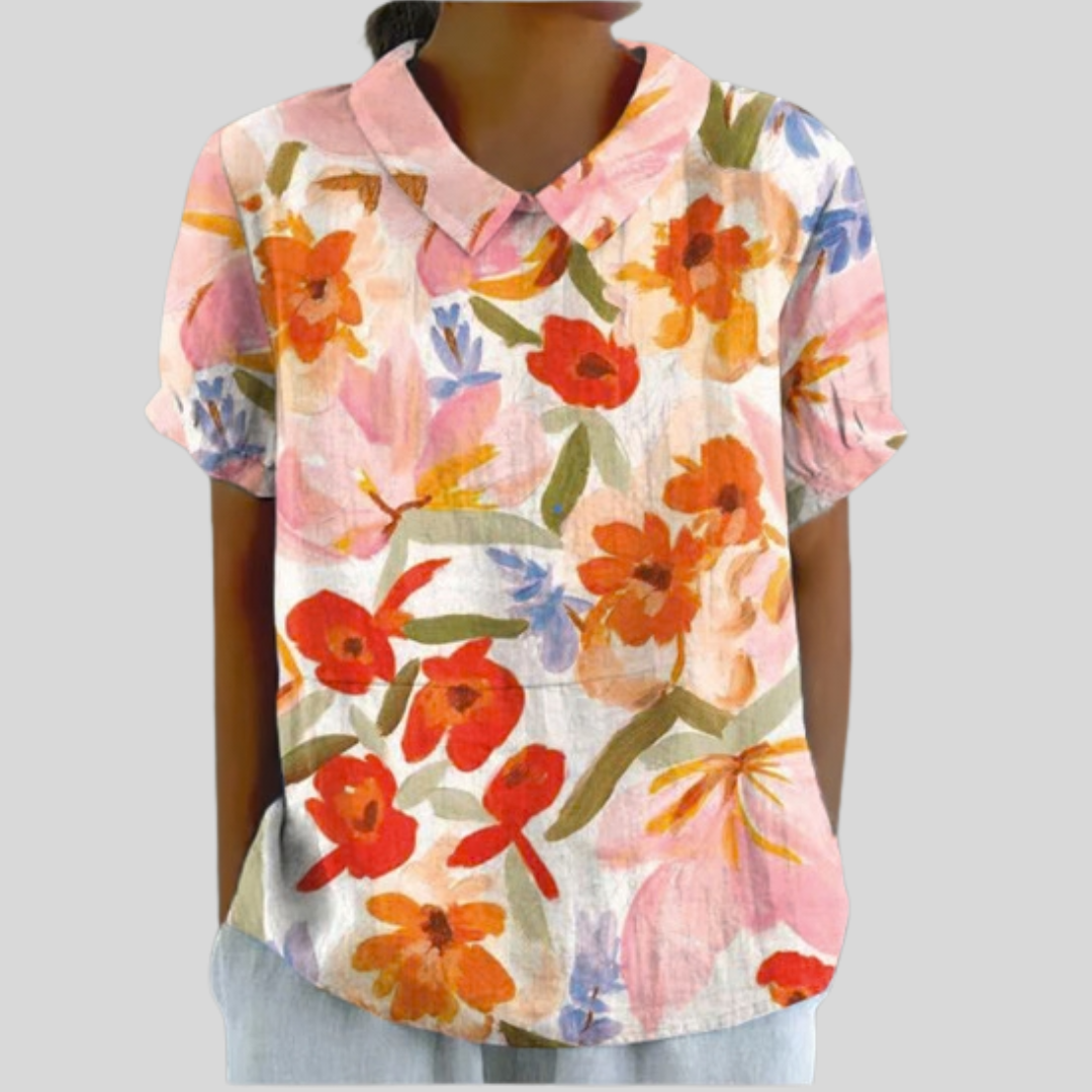 Évelyne | Blusa Floral Expresiva