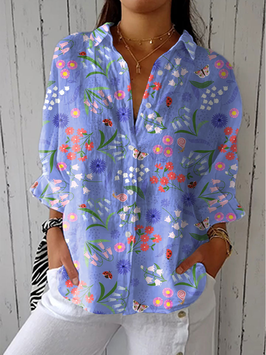 Floriane | Blusa Jardín Encantado