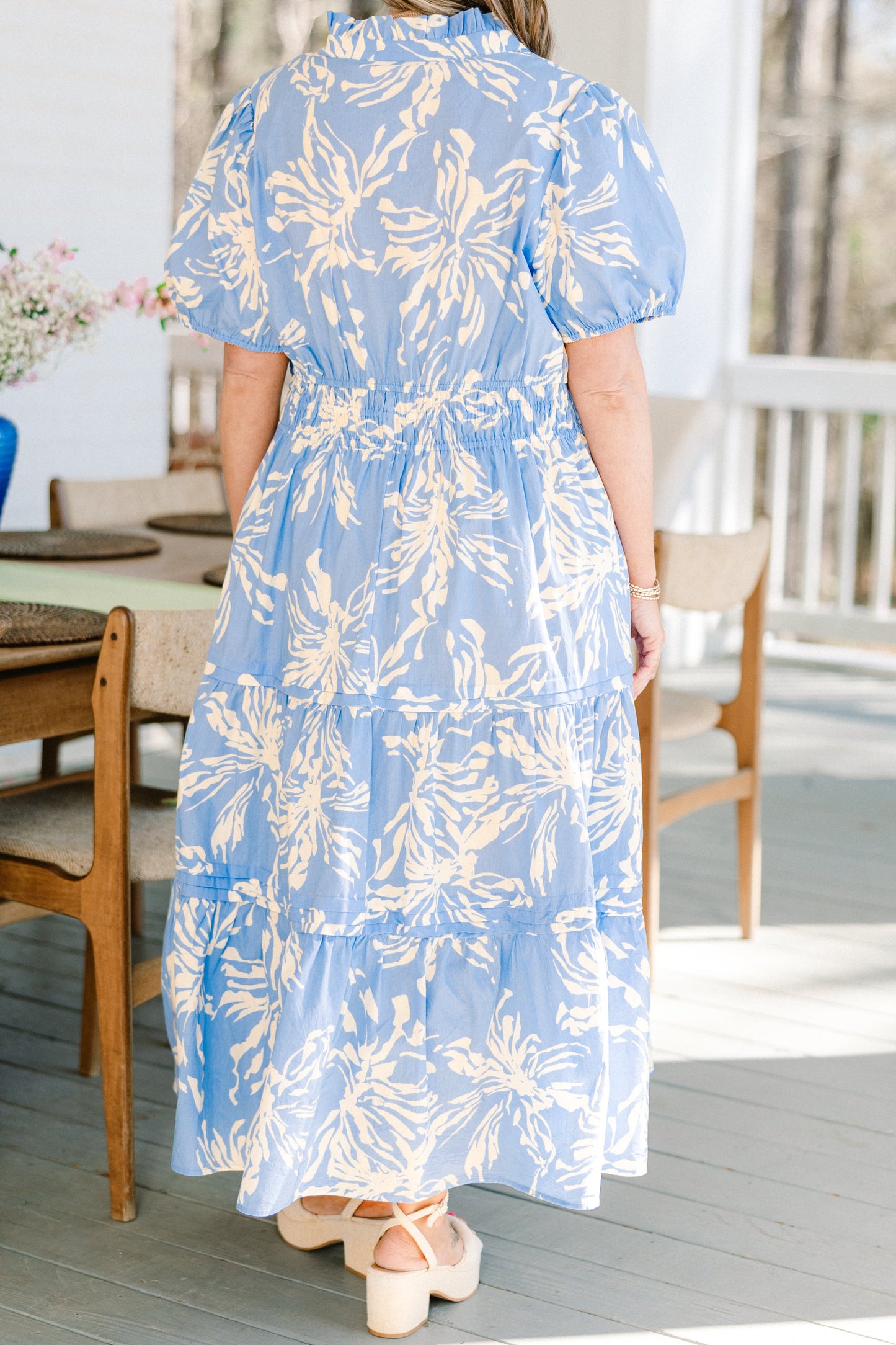 El Vestido Maxi Secreto de Lily, Azul