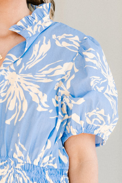 El Vestido Maxi Secreto de Lily, Azul