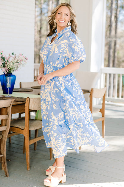 El Vestido Maxi Secreto de Lily, Azul