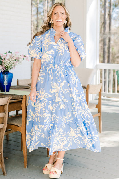 El Vestido Maxi Secreto de Lily, Azul