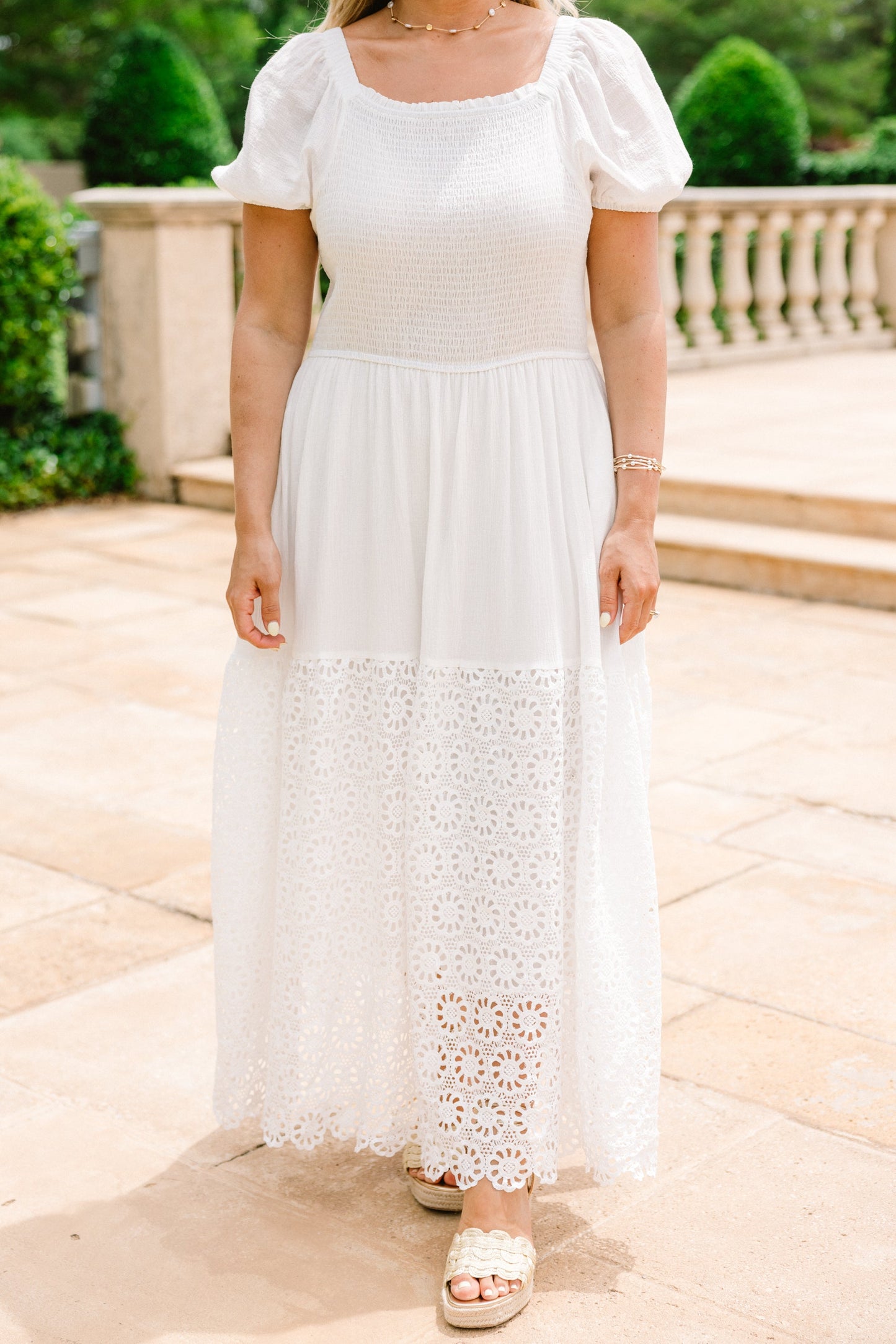 Una Parte De Este Vestido, Blanco