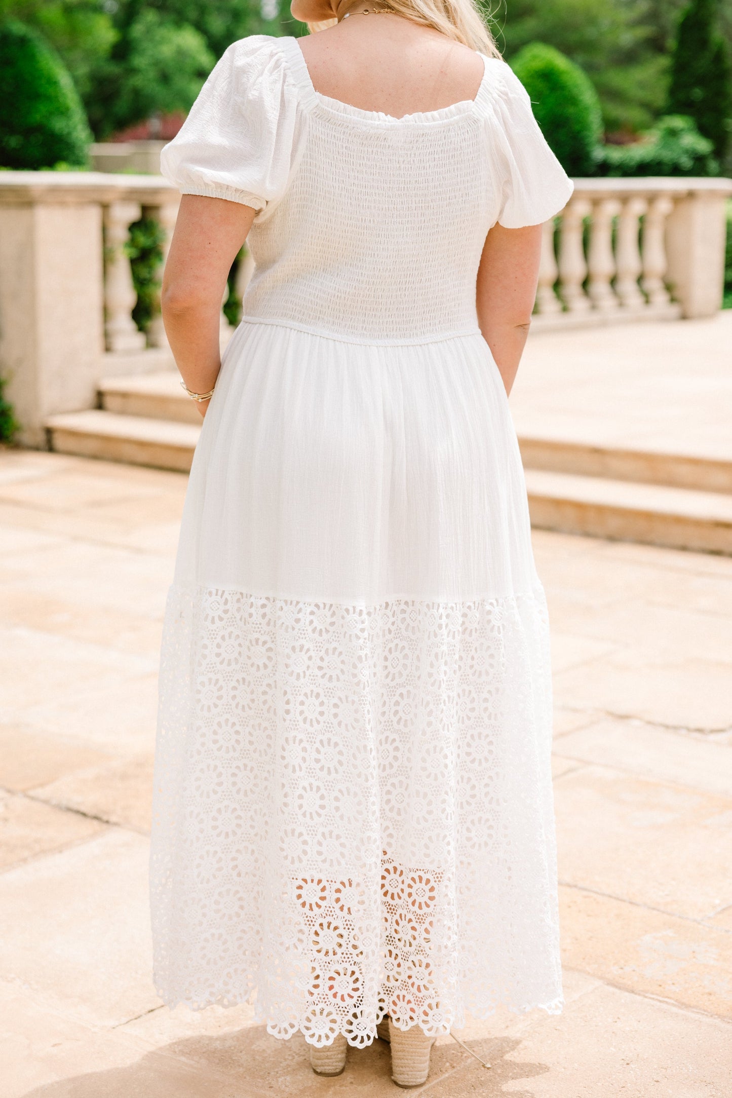 Una Parte De Este Vestido, Blanco