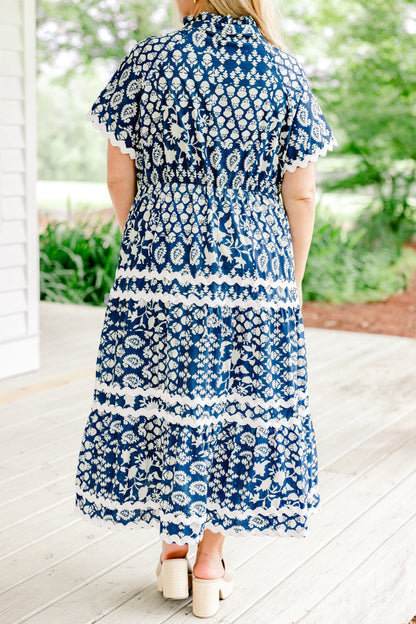 Vestido Maxi Siempre Diurno, Azul