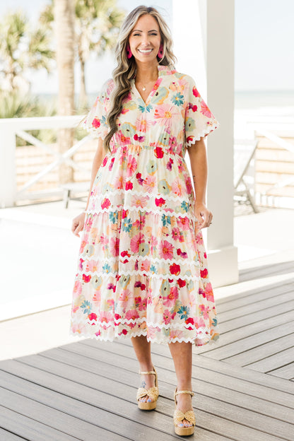 Vestido Maxi Siempre Diurno, Rosa