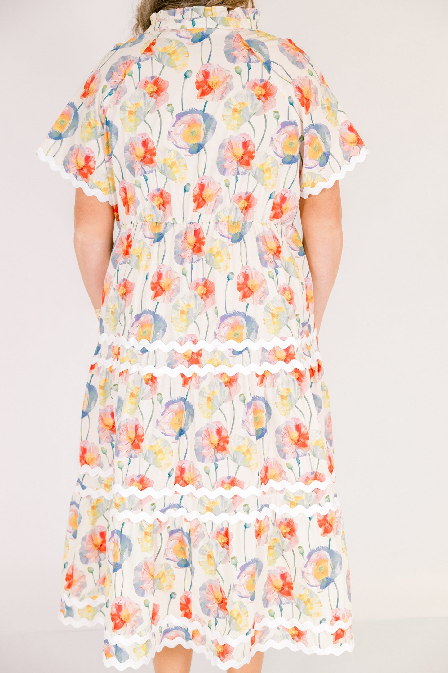 Vestido Maxi Siempre Diurno, Mezcla de Crema