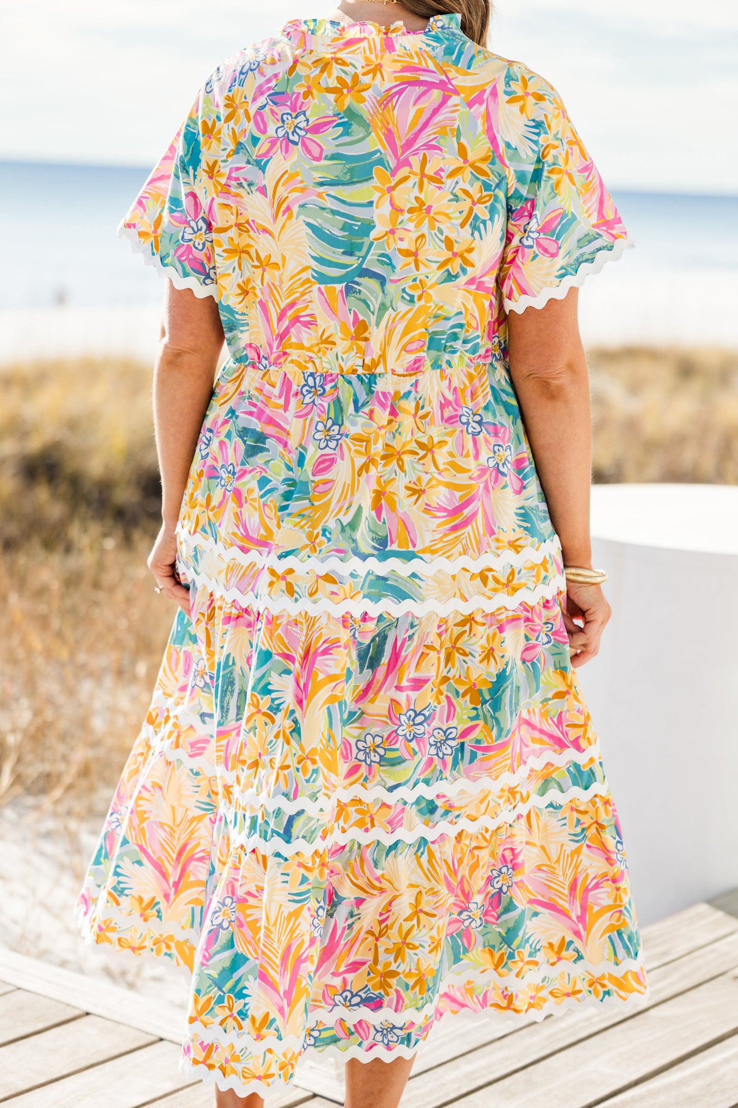 Vestido Maxi Siempre Diurno, Amarillo