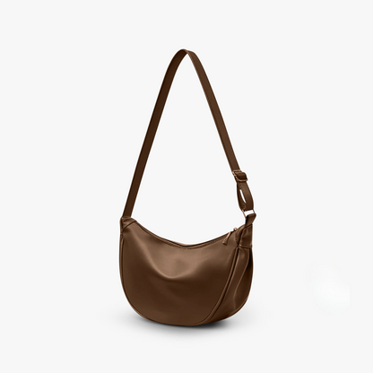 Léa | Bolso Bandolera Media Luna Minimalista