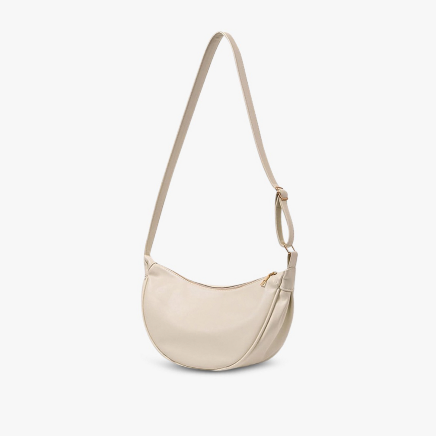 Léa | Bolso Bandolera Media Luna Minimalista