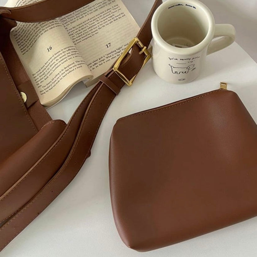 Élodie | Bolsa Cubo Minimalista Elegancia Moderna