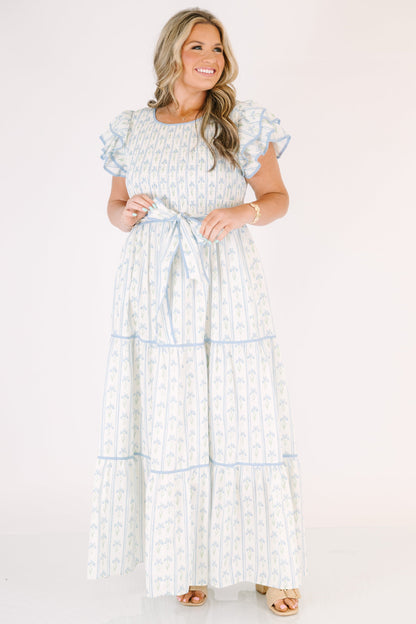 Vestido Otro Tiempo y Lugar, Azul
