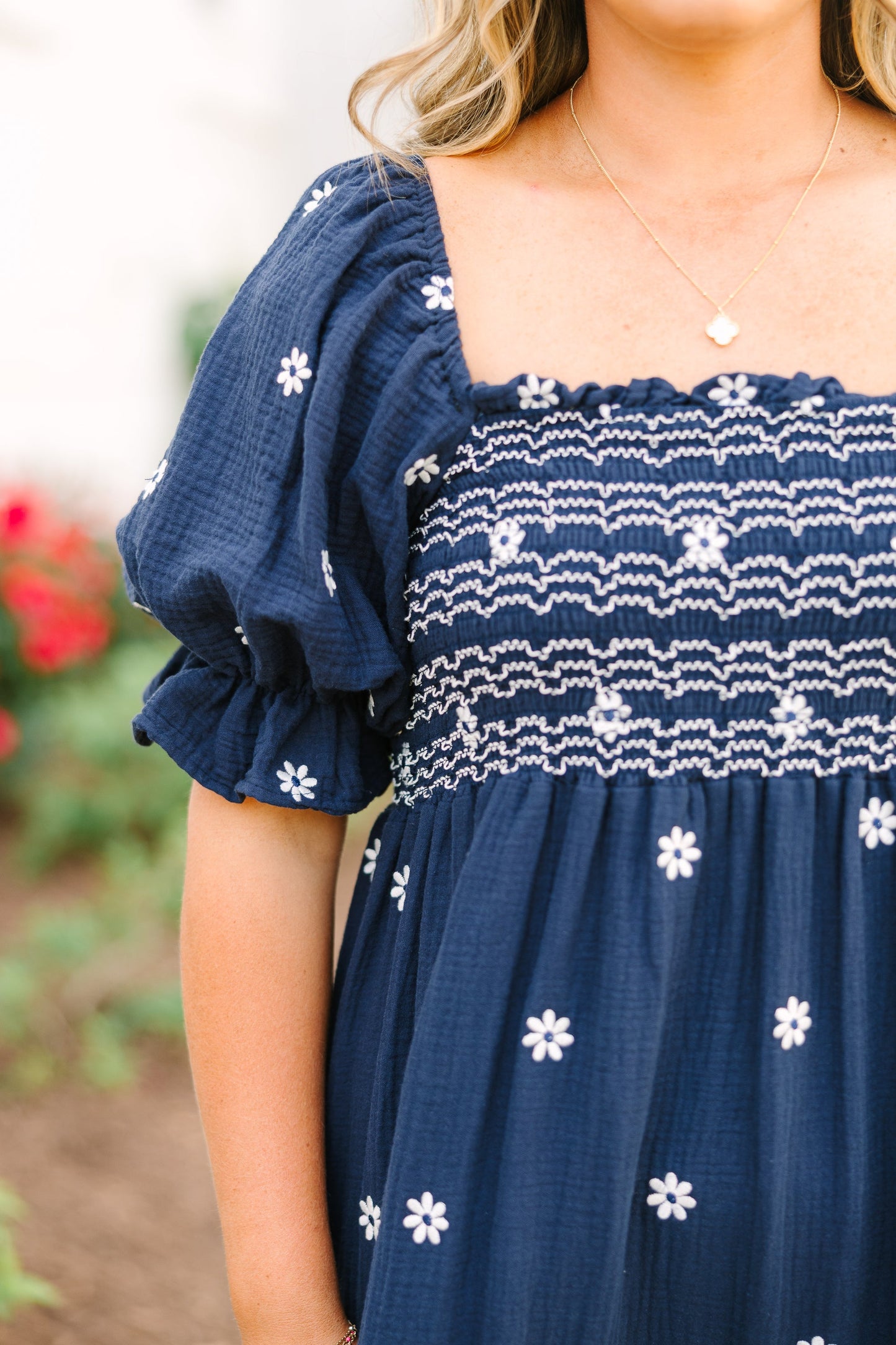 Vestido Aster, Marino