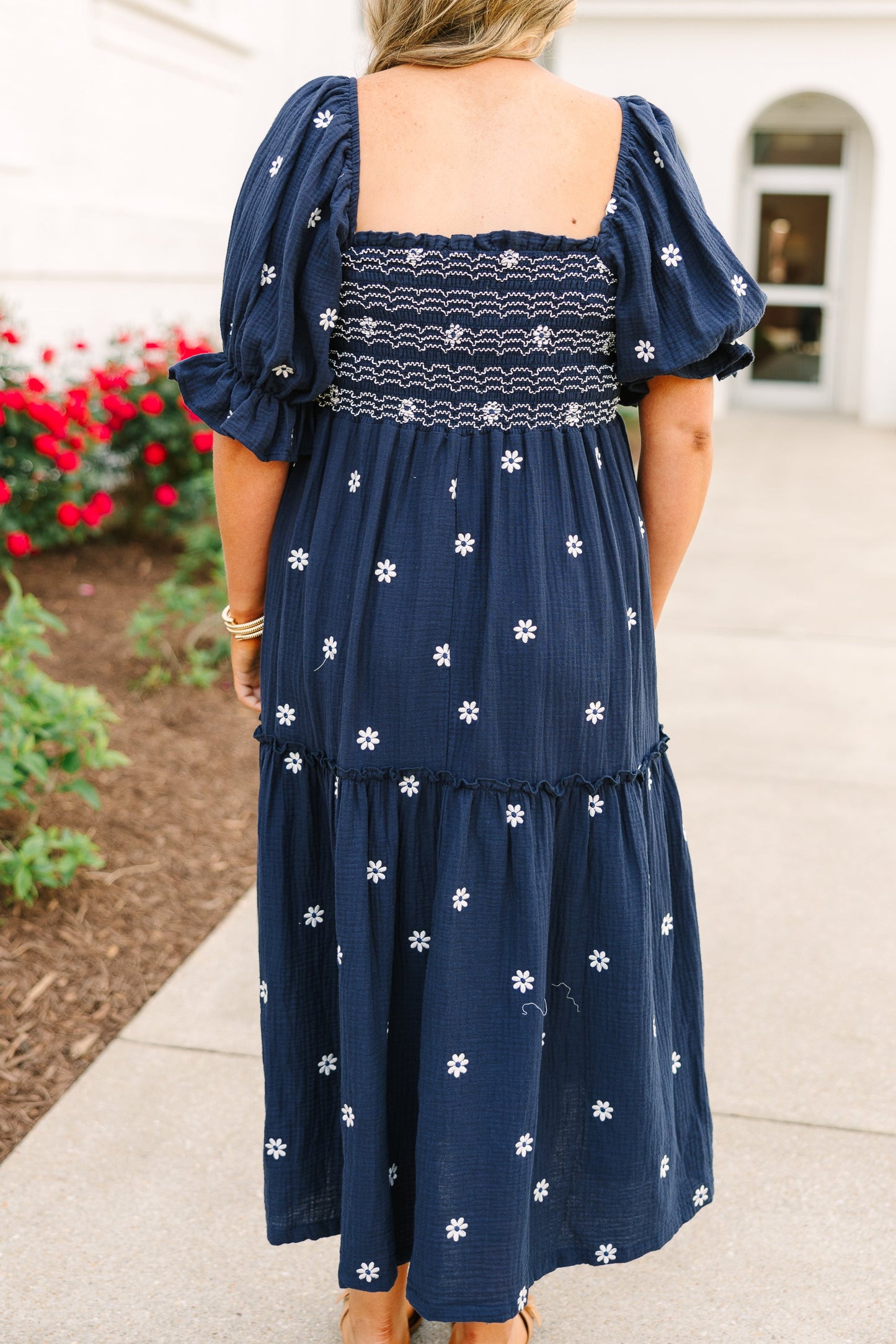 Vestido Aster, Marino