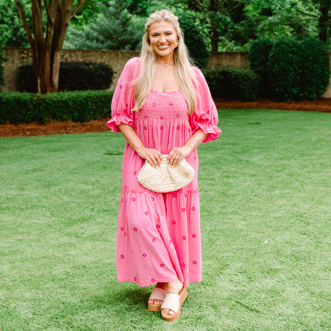 Vestido Aster, Rosa