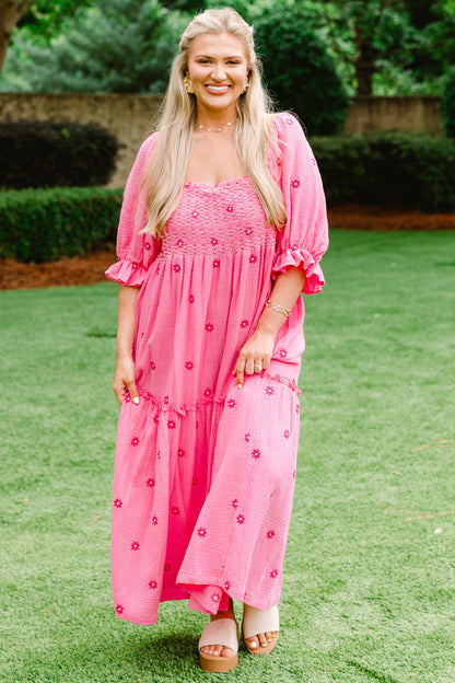 Vestido Aster, Rosa