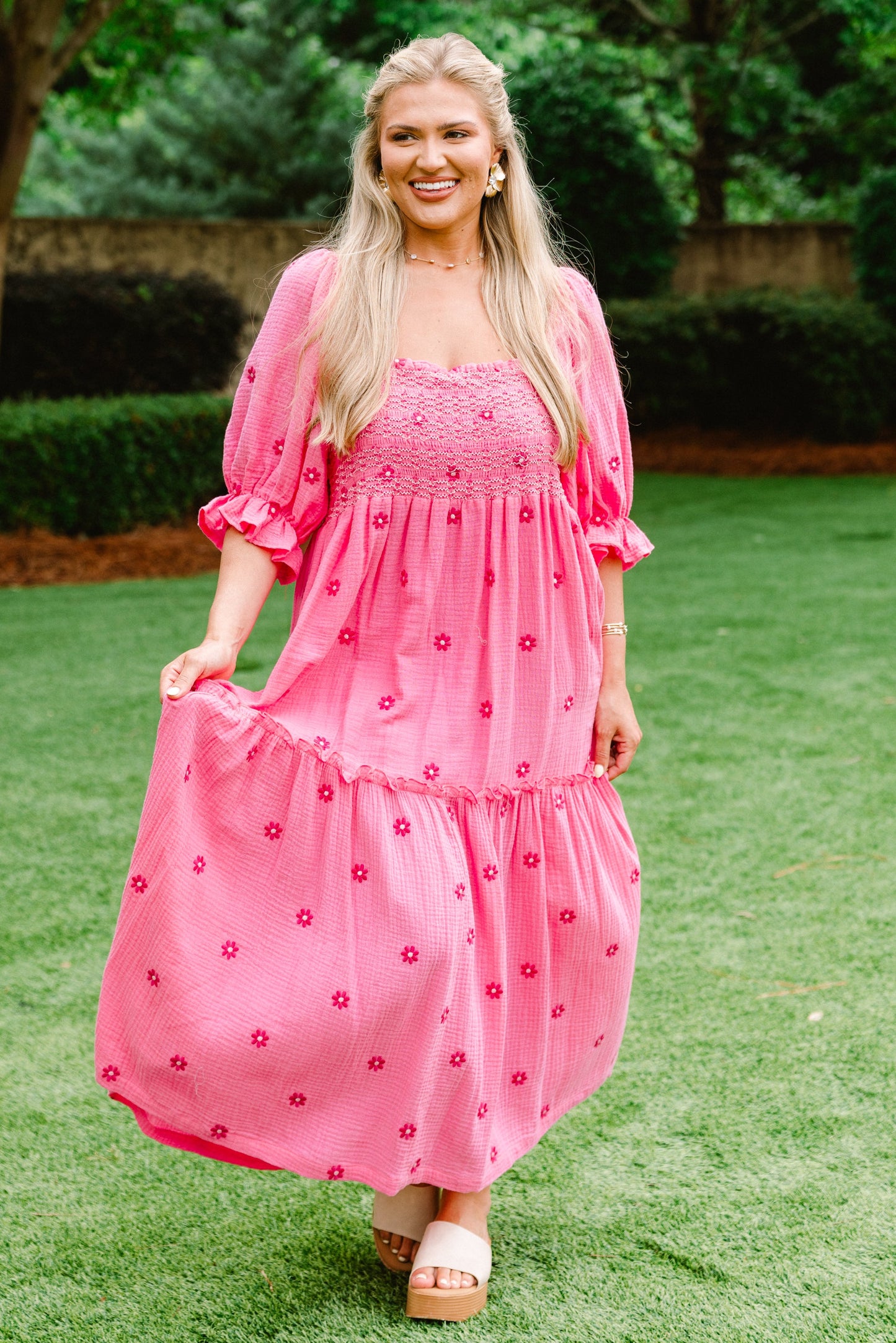 Vestido Aster, Rosa