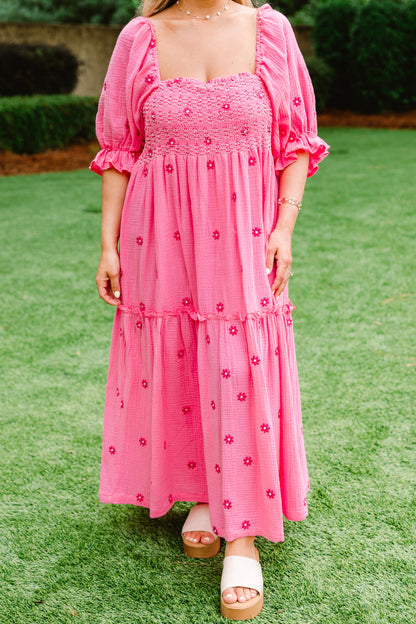 Vestido Aster, Rosa