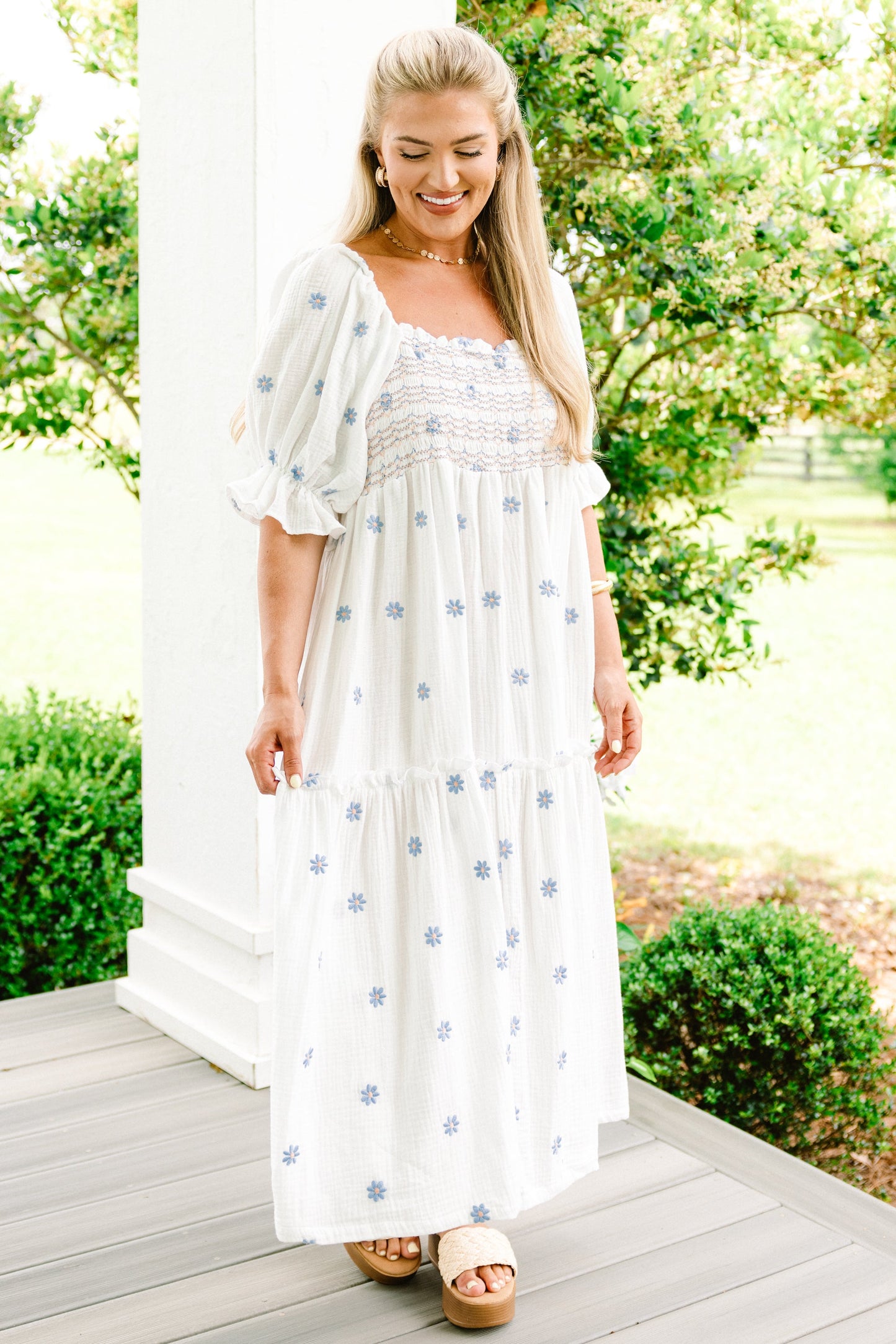 Vestido Aster, Blanco