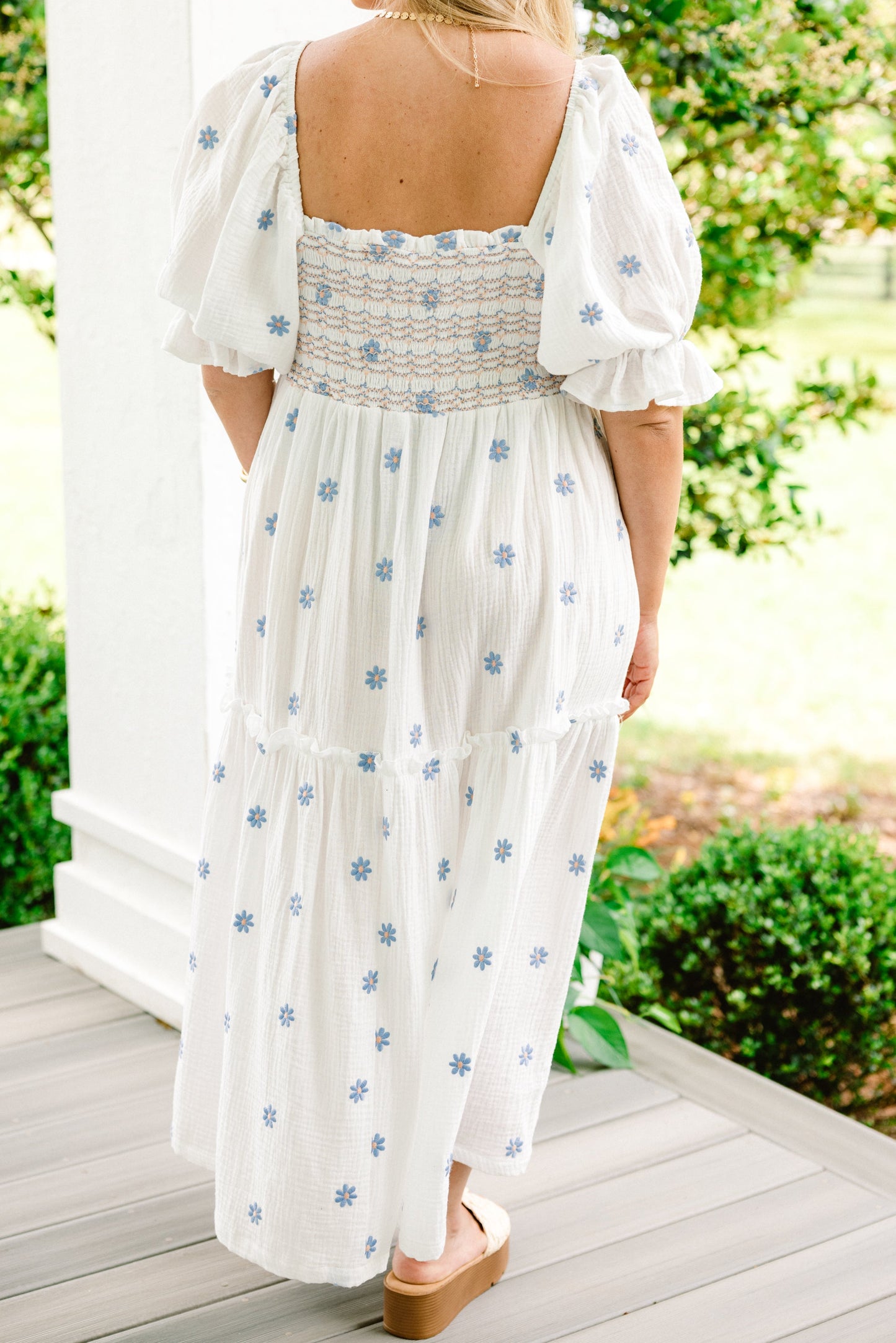 Vestido Aster, Blanco