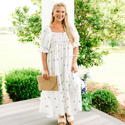 Vestido Aster, Blanco