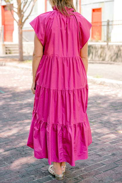 Hermoso Vestido Melodía, Fucsia