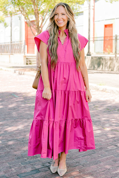Hermoso Vestido Melodía, Fucsia