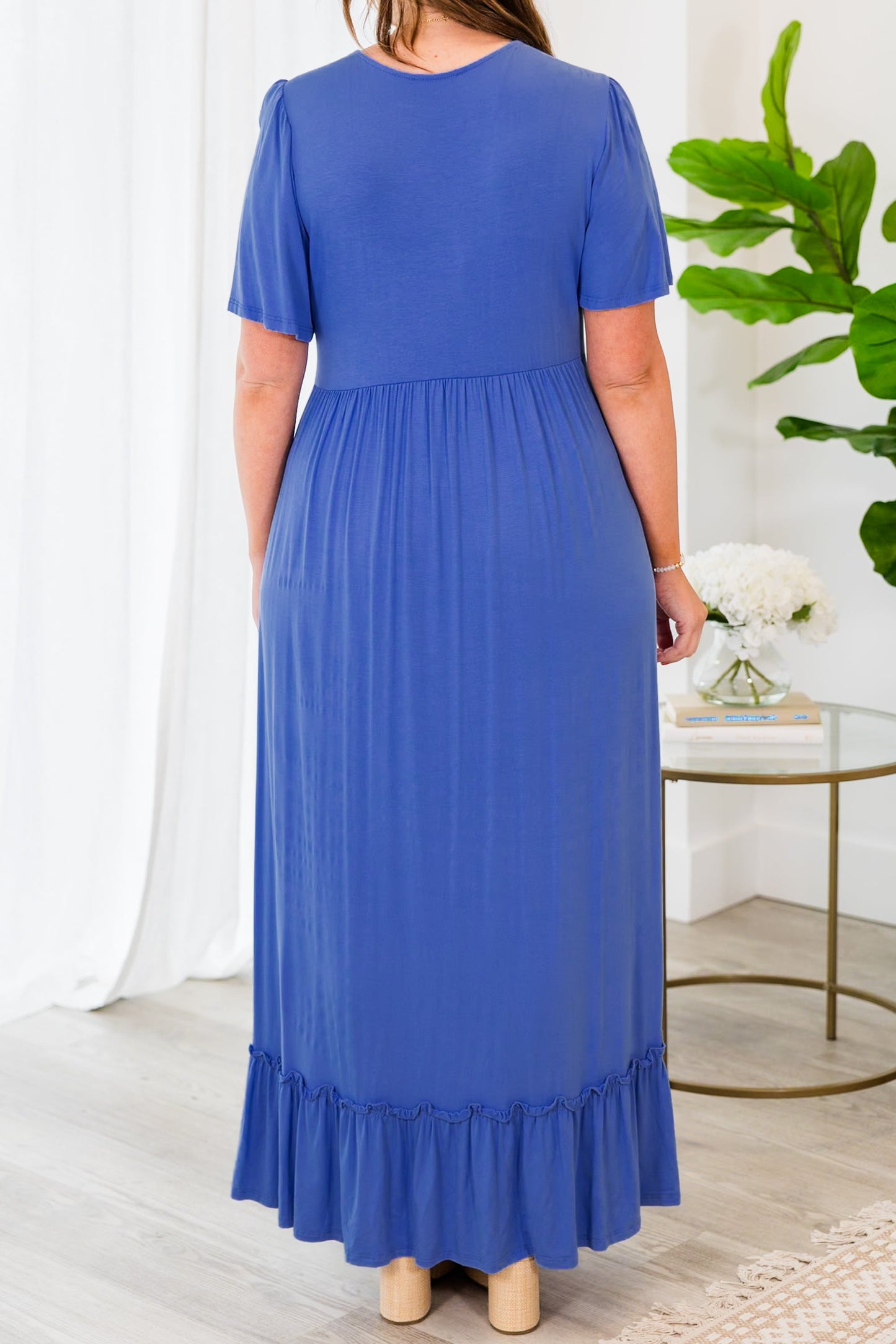 Vestido Blackbird Singing, Cobalto