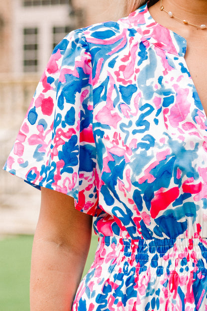Vestido Rompiendo el Silencio, Fucsia