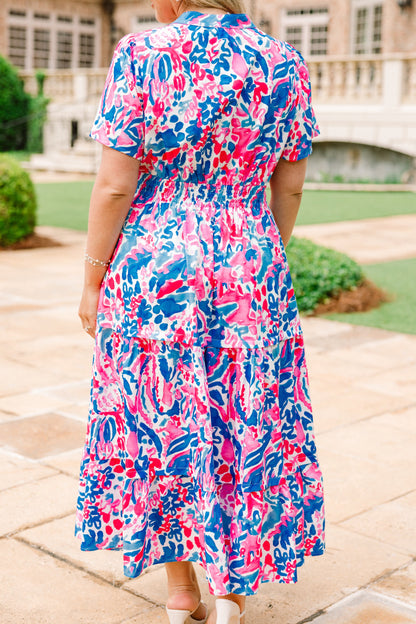 Vestido Rompiendo el Silencio, Fucsia