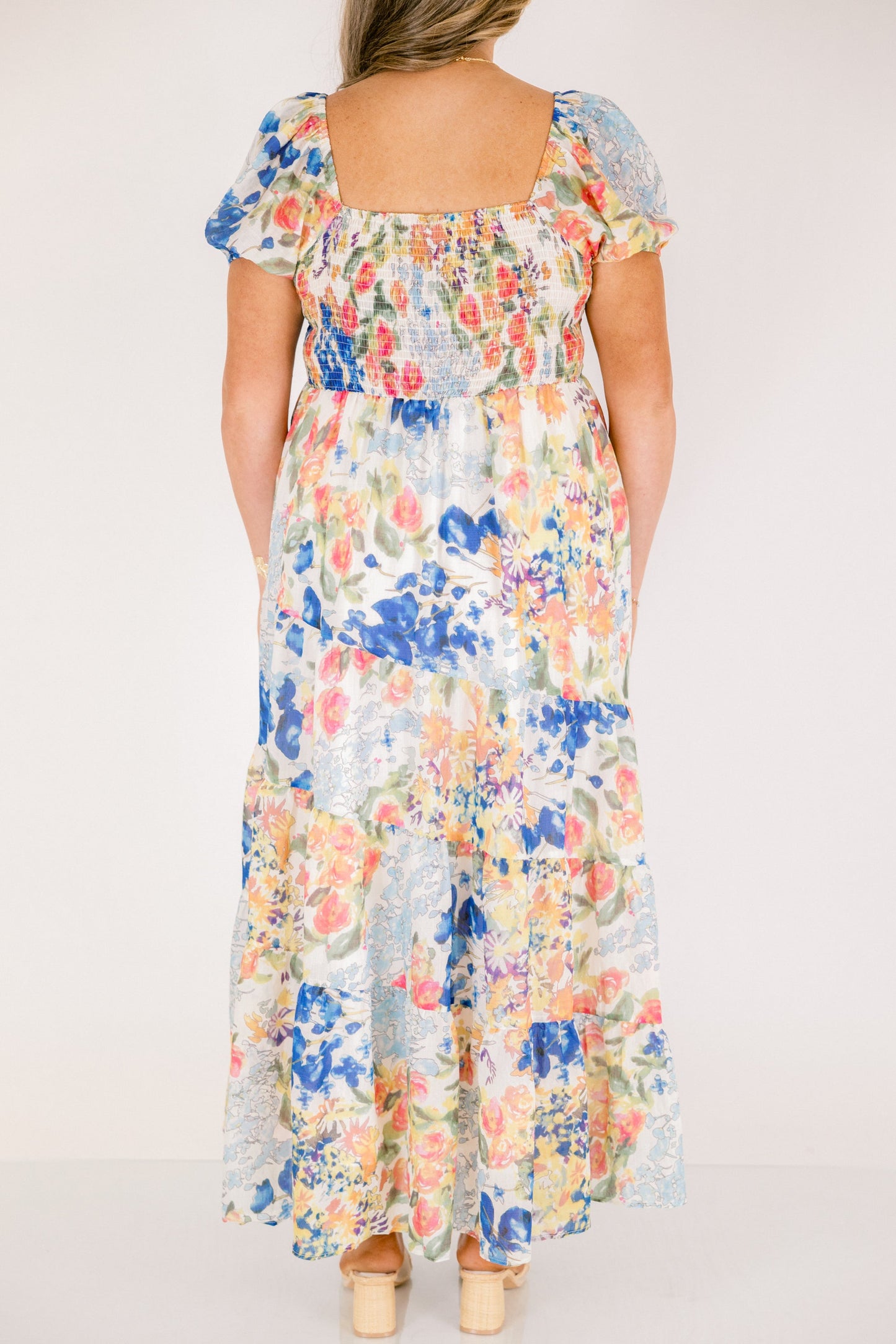 Vestido Brighter Perspective, Mezcla de Azules