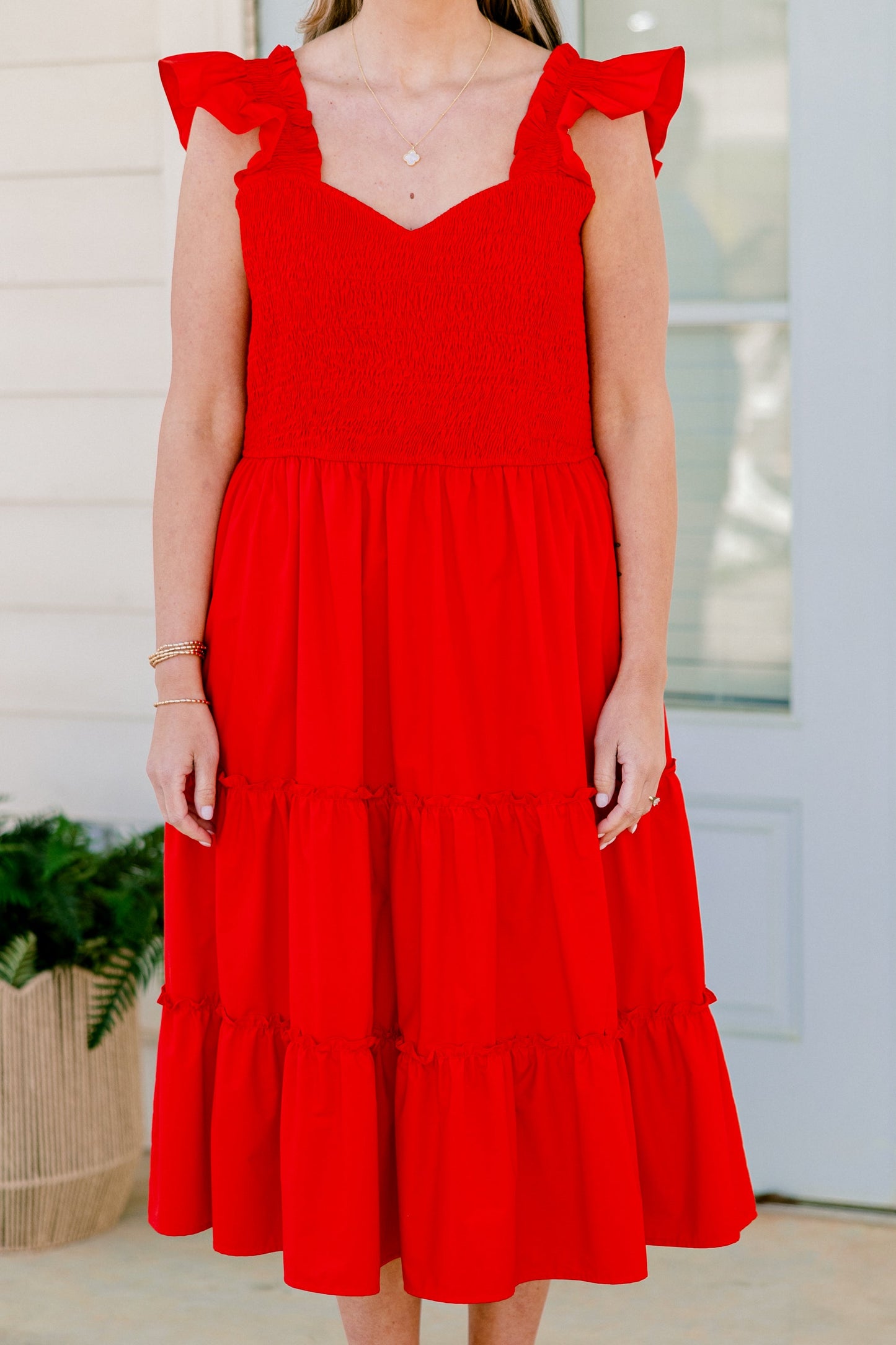 Vestido Amor Mariposa, Rojo