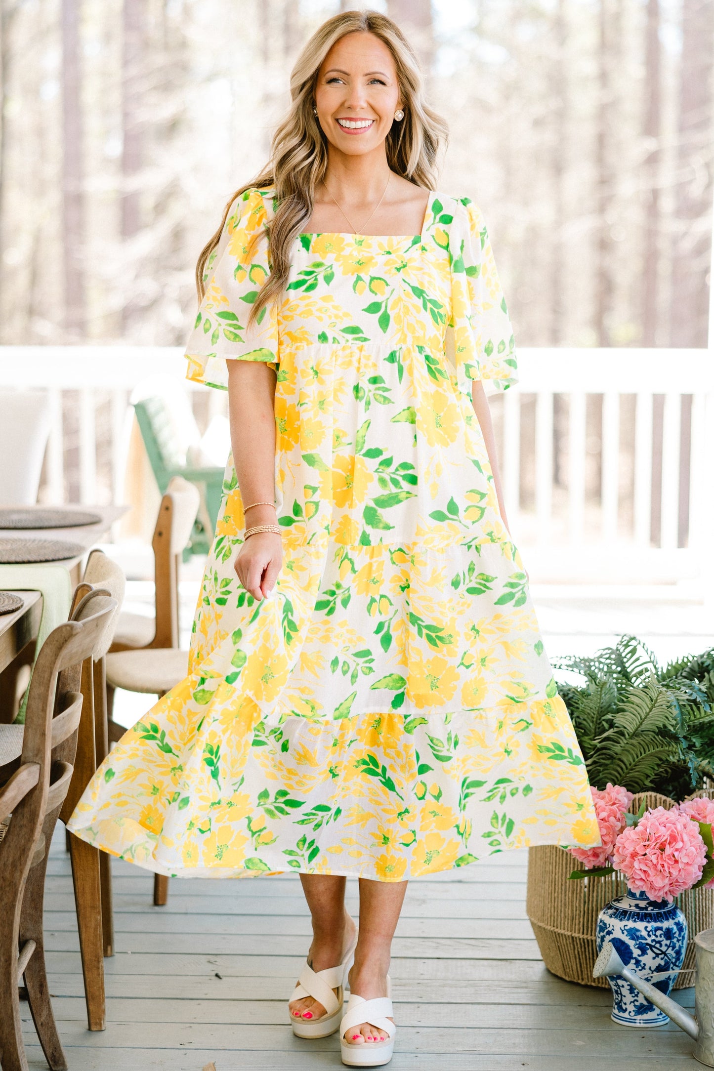 Vestido Maxi No Puede Ser Superado, Amarillo