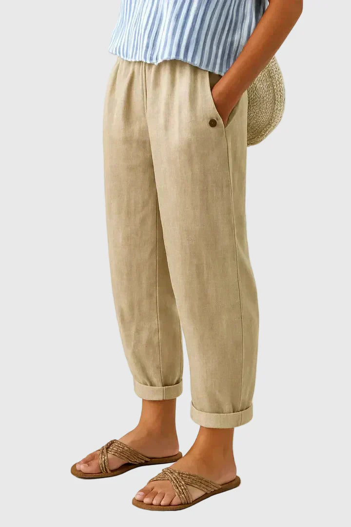 Mathilde | Pantalón Casual Corte Globo
