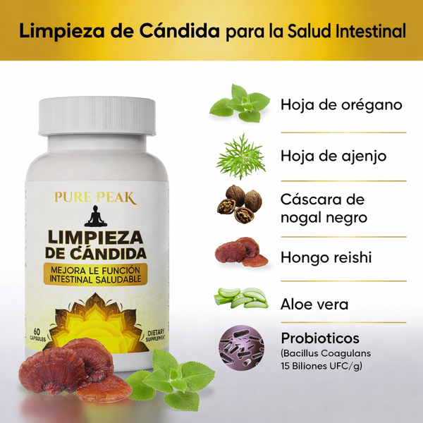 Candida Cleanse Pro® – Equilibrio de Cándida Natural