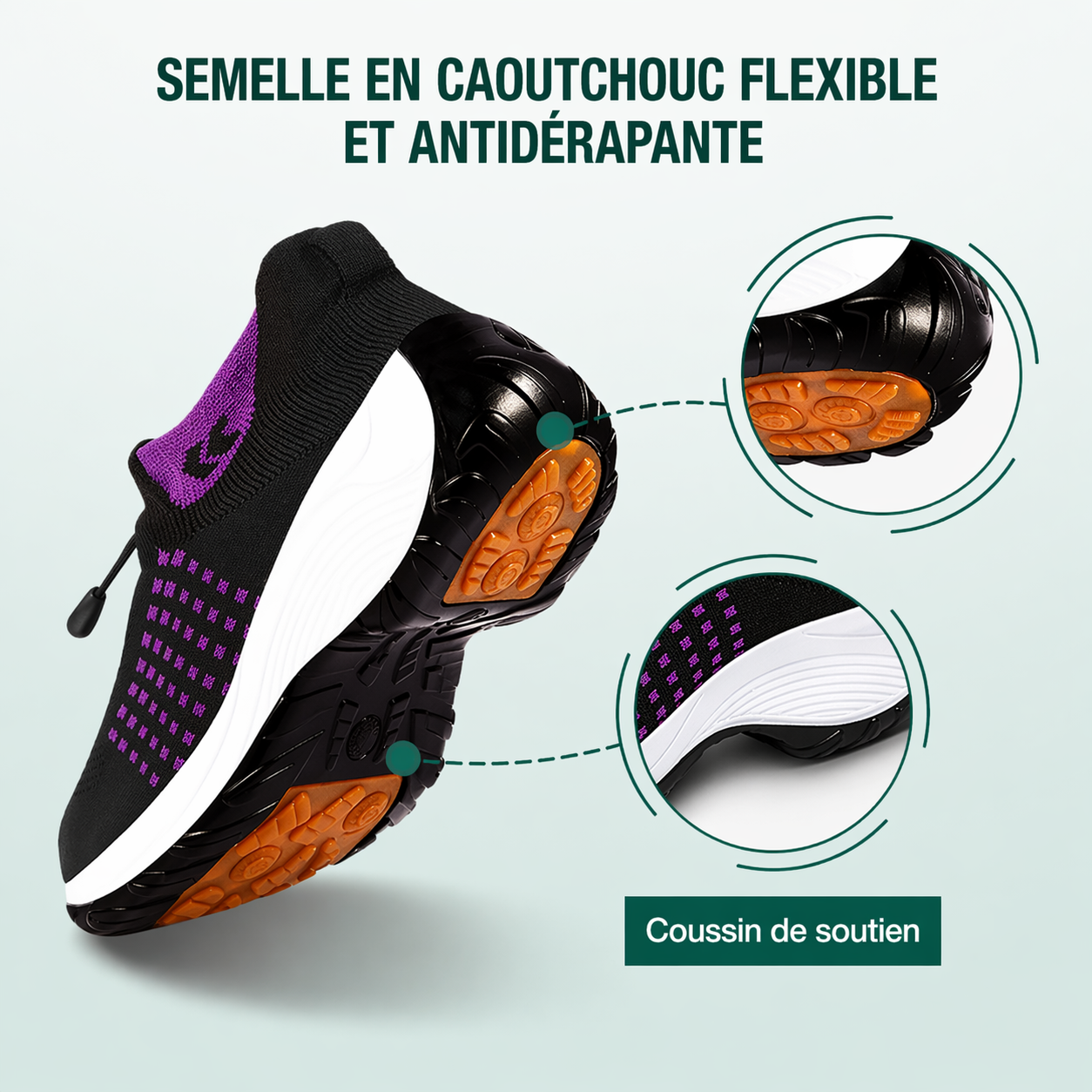 Aurélie | Zapatos Ortopédicos Transpirables