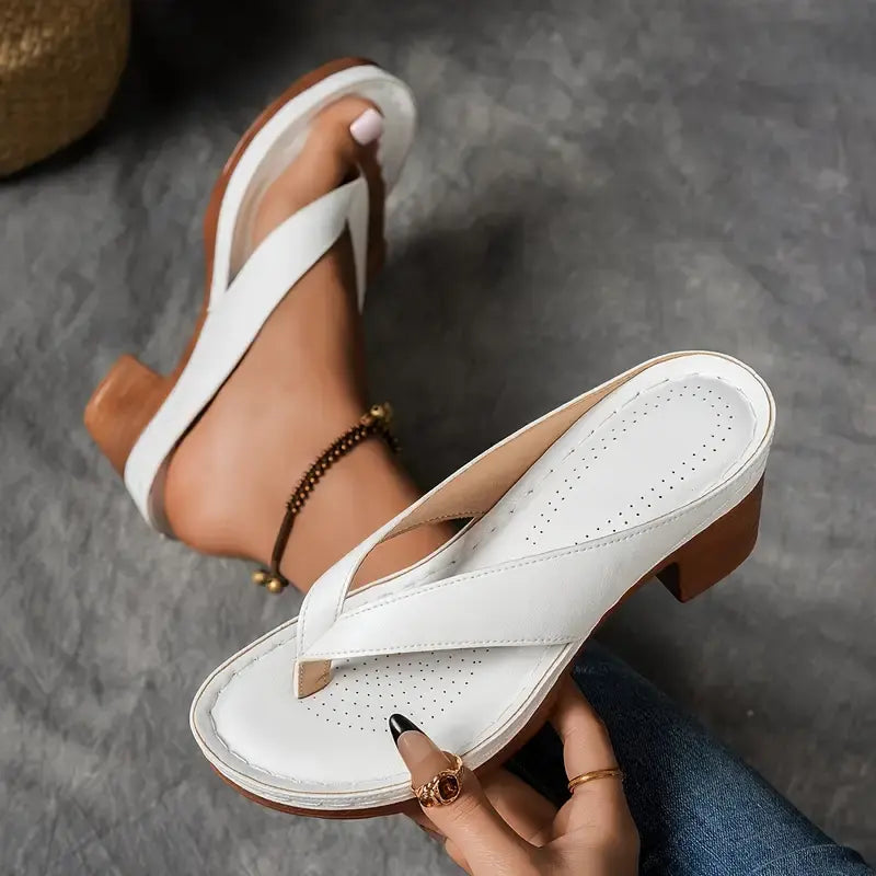 Leona | Sandalias Ortopédicas con Tacón