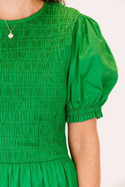 Vestido Midi Daily Happening, Verde