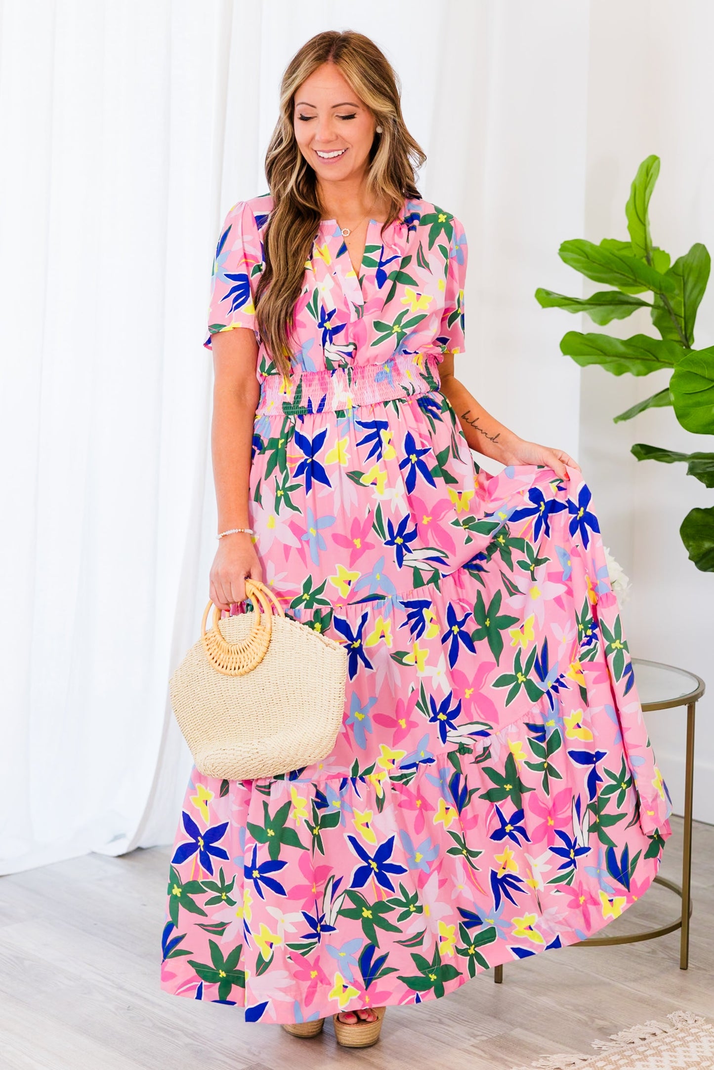 Vestido Daisy Delight, Rosa