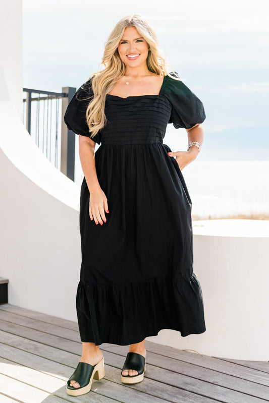 Atrévete a Ser Encantadora Vestido, Negro