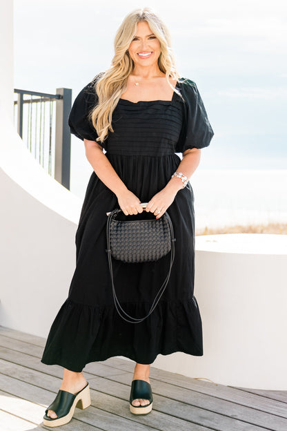 Atrévete a Ser Encantadora Vestido, Negro