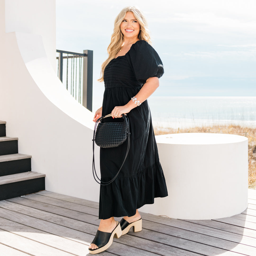 Atrévete a Ser Encantadora Vestido, Negro